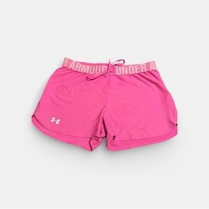 Under Armour Women's Vibrant Pink Athletic Shorts